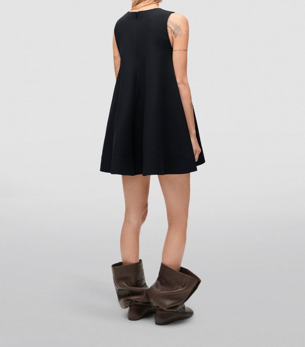 Loewe LOEWE Silk-Wool Mini Dress