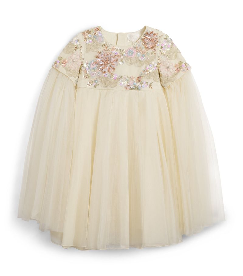 Maison Ava Maison Ava Tulle Embellished Delphine Dress (2-10 Years)