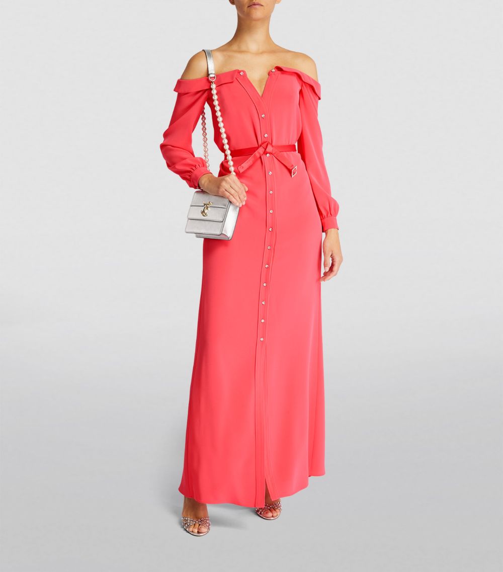 Alexis Mabille Alexis Mabille Off-The-Shoulder Shirt Gown