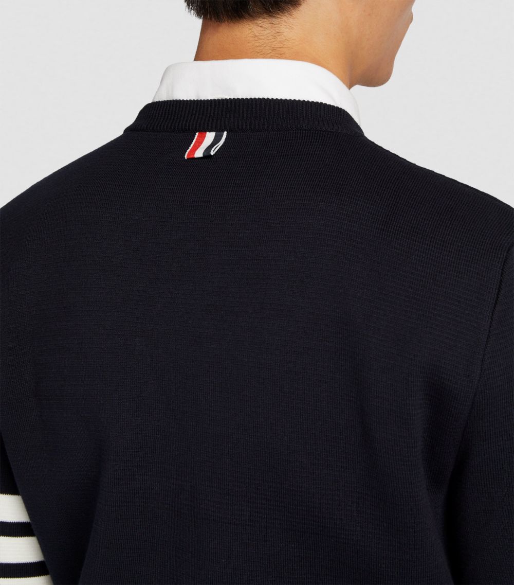 Thom Browne Thom Browne 4-Bar Stripe Sweater