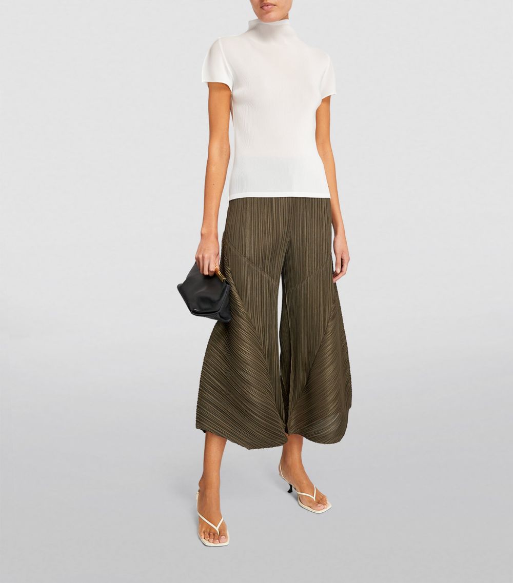 Pleats Please Issey Miyake Pleats Please Issey Miyake Thicker Bottoms 2 Flared Trousers