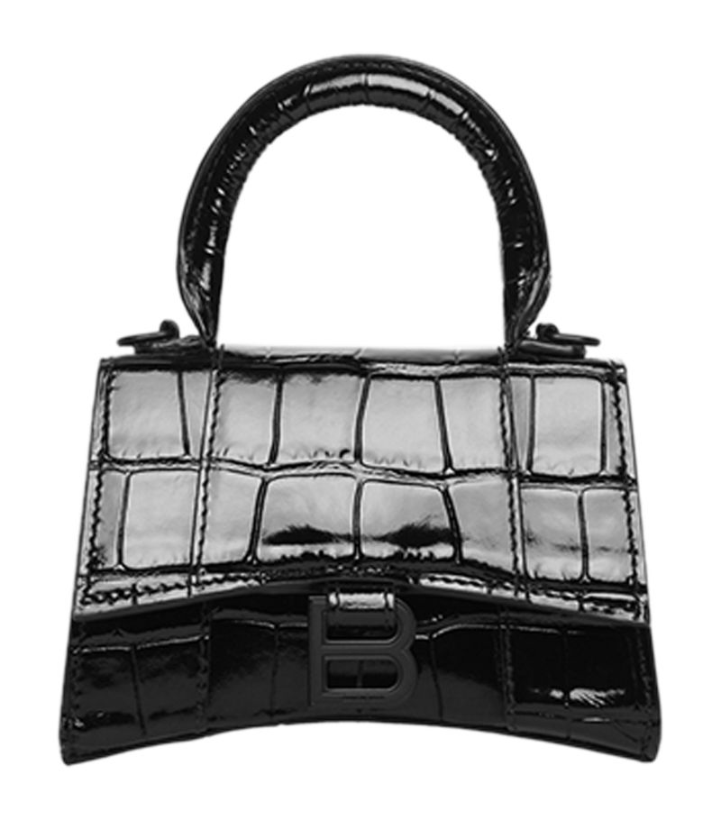 Balenciaga Balenciaga Mini Hourglass Top-Handle Bag