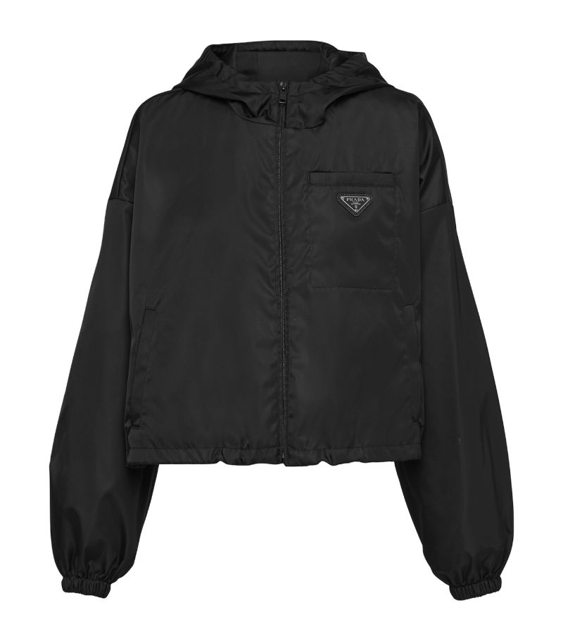 Prada Prada Re-Nylon Cropped Jacket