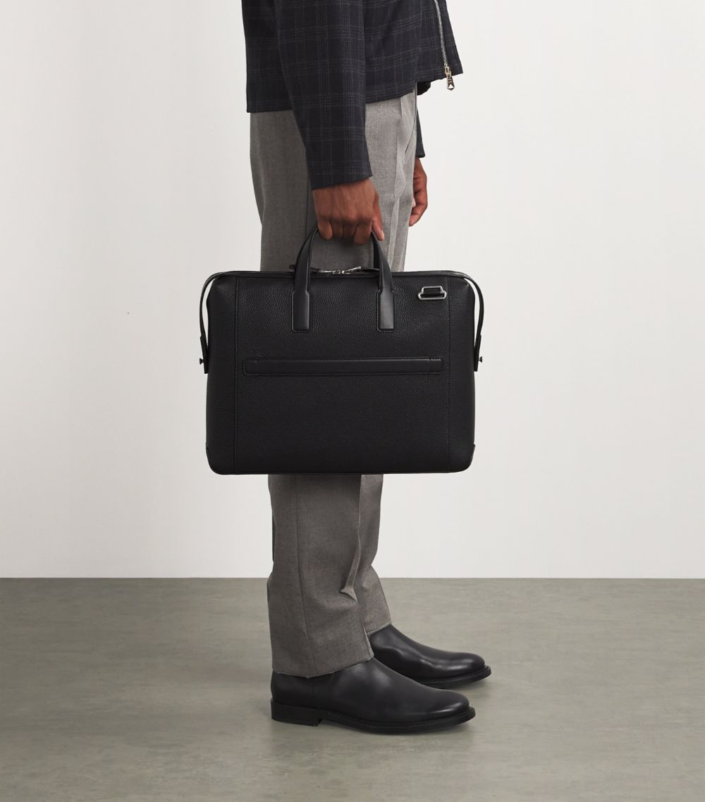 Dunhill Dunhill Leather Harness Briefcase