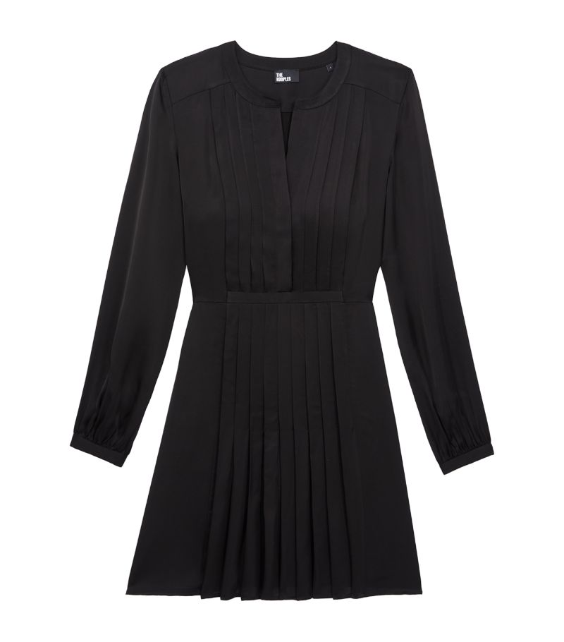 The Kooples The Kooples Pleated Mini Dress