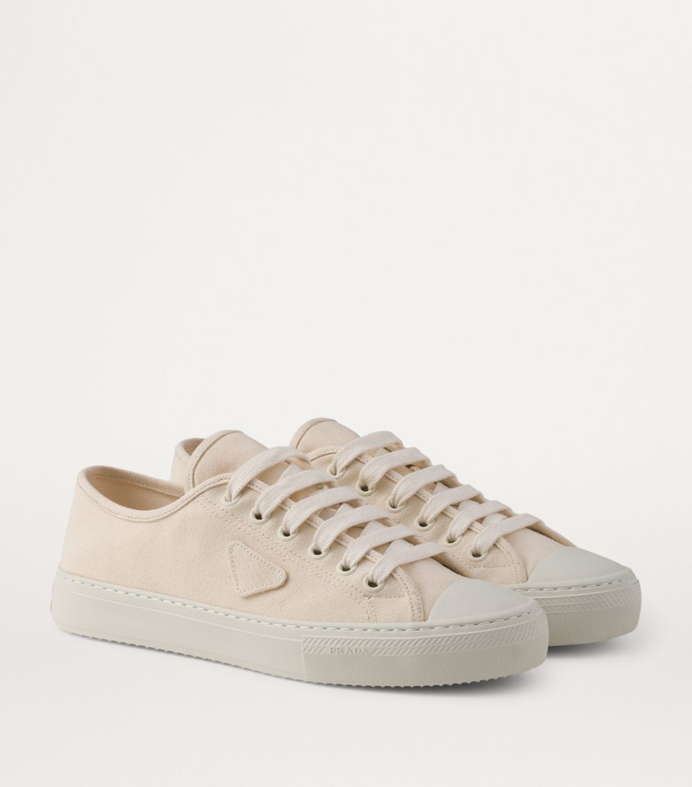 Prada Prada Hemp Low-Top Sneakers