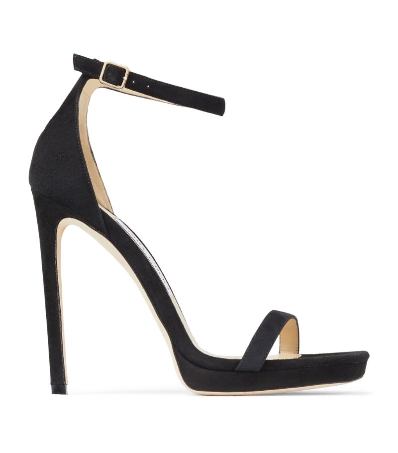 Jimmy Choo Jimmy Choo Alva 120 Suede Sandals