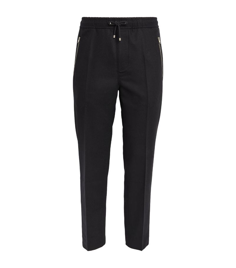 Frame Frame Wool-Blend Pleated Trousers