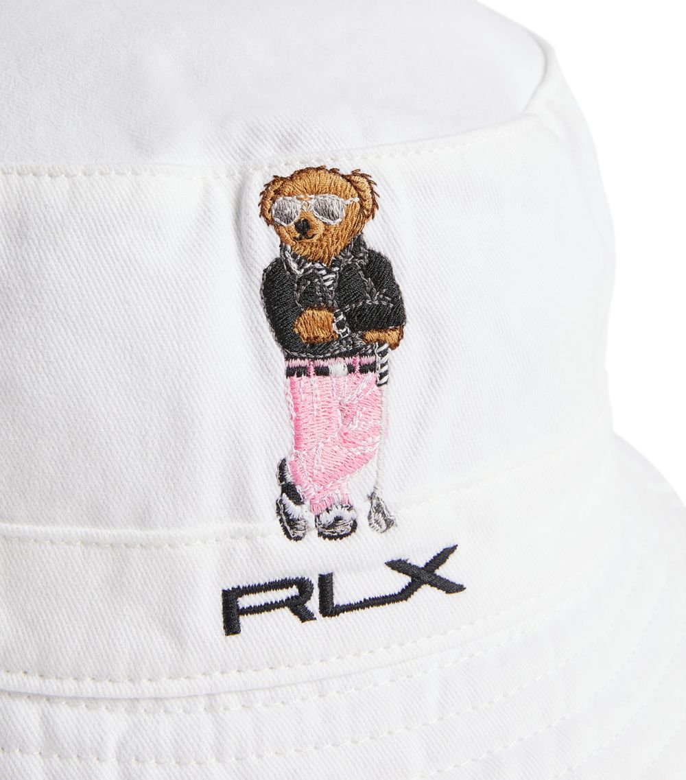 Rlx Ralph Lauren Rlx Ralph Lauren Embroidered Polo Bear Bucket Hat