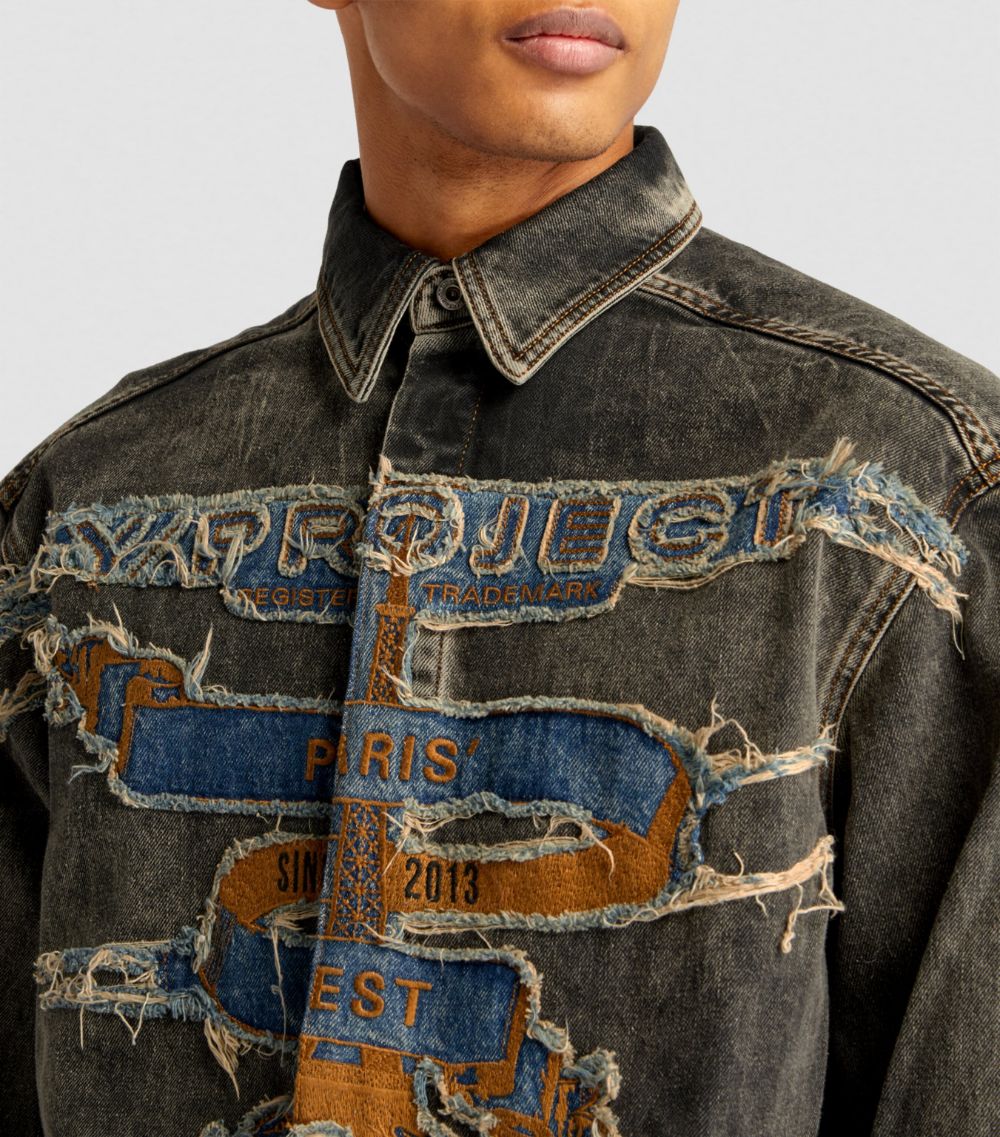 Y/Project Y/Project Denim Paris' Best Distressed Shirt