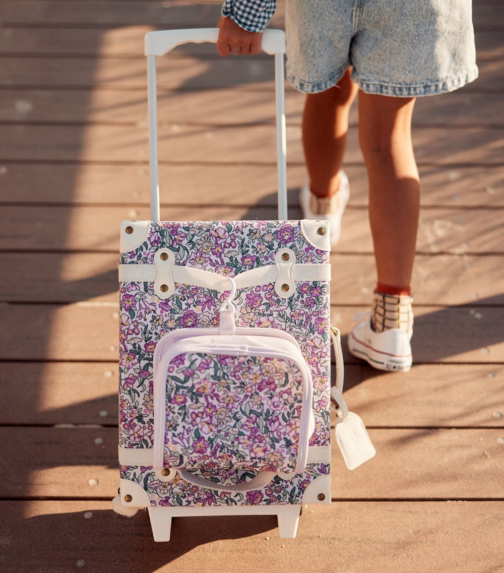 Olli Ella Olli Ella Wildflowers Print See-Ya Suitcase (41Cm)