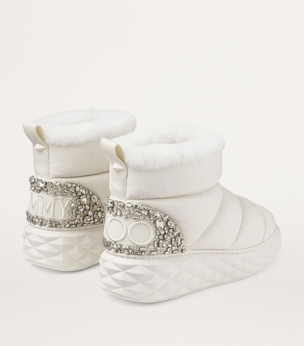 Jimmy Choo Jimmy Choo Xan Embellished Snow Boots