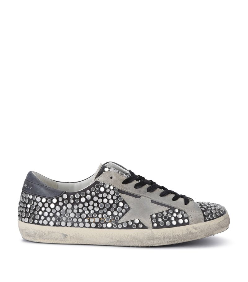 Golden Goose Golden Goose Studded Super-Star Sneakers