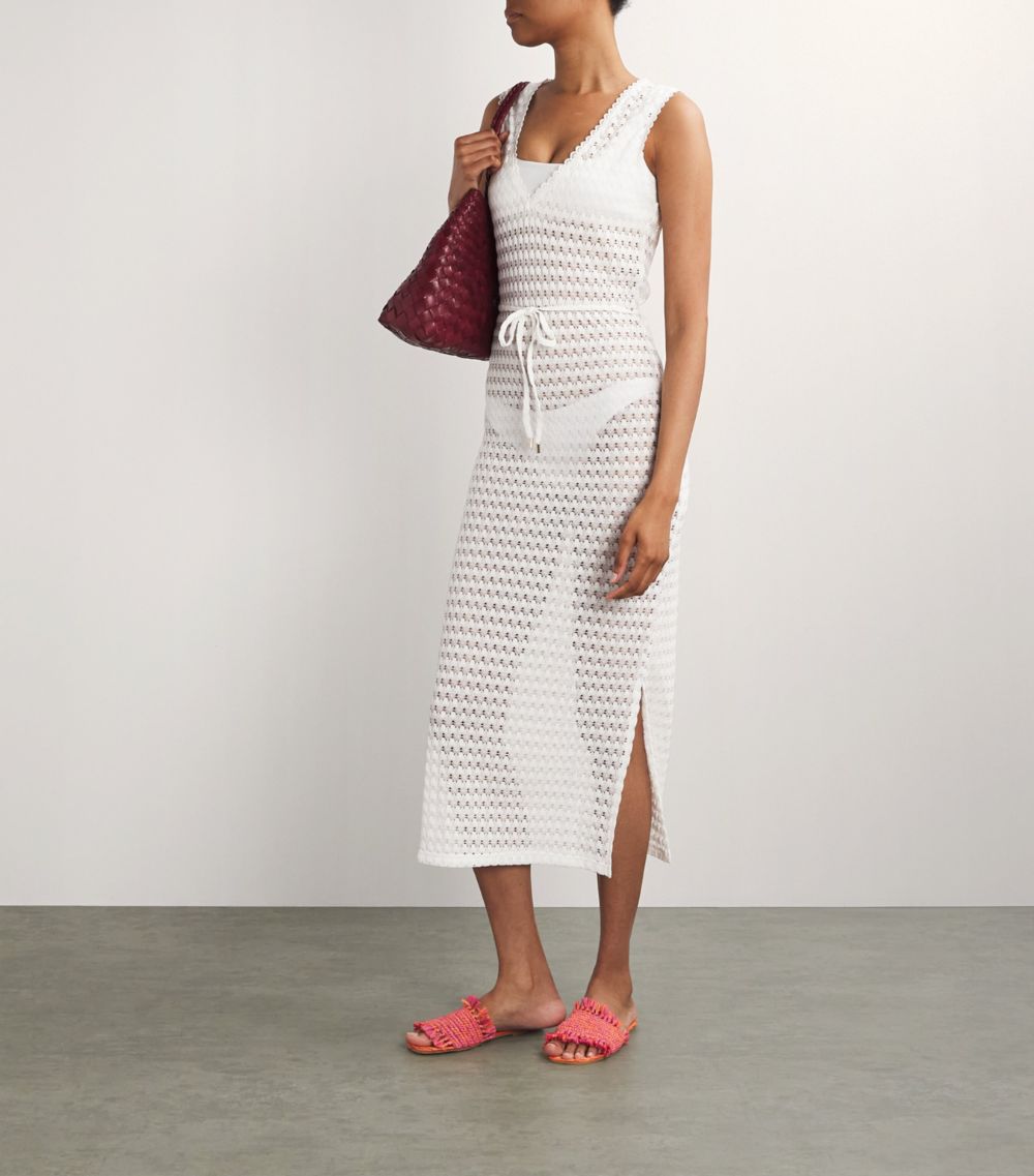 Melissa Odabash Melissa Odabash Crochet Midi Dress