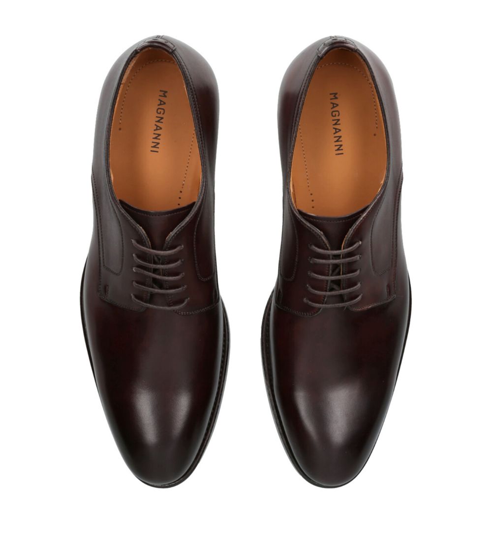 Magnanni Magnanni Leather Stitch Flex Derby Shoes