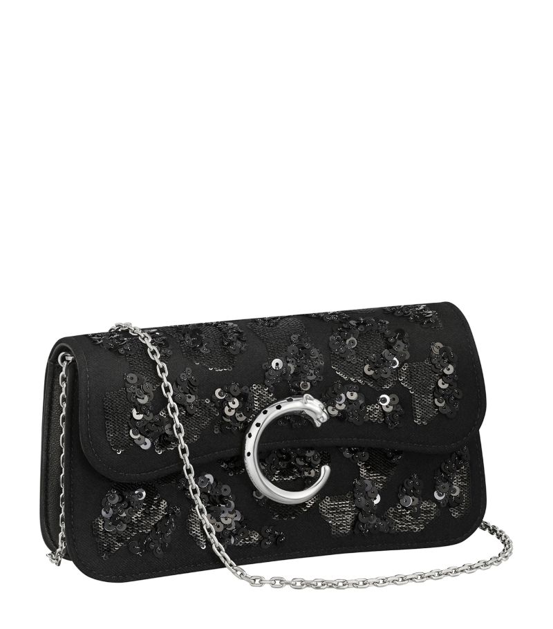 Cartier Cartier Mini Sequinned Panthère De Cartier Cross-Body Bag