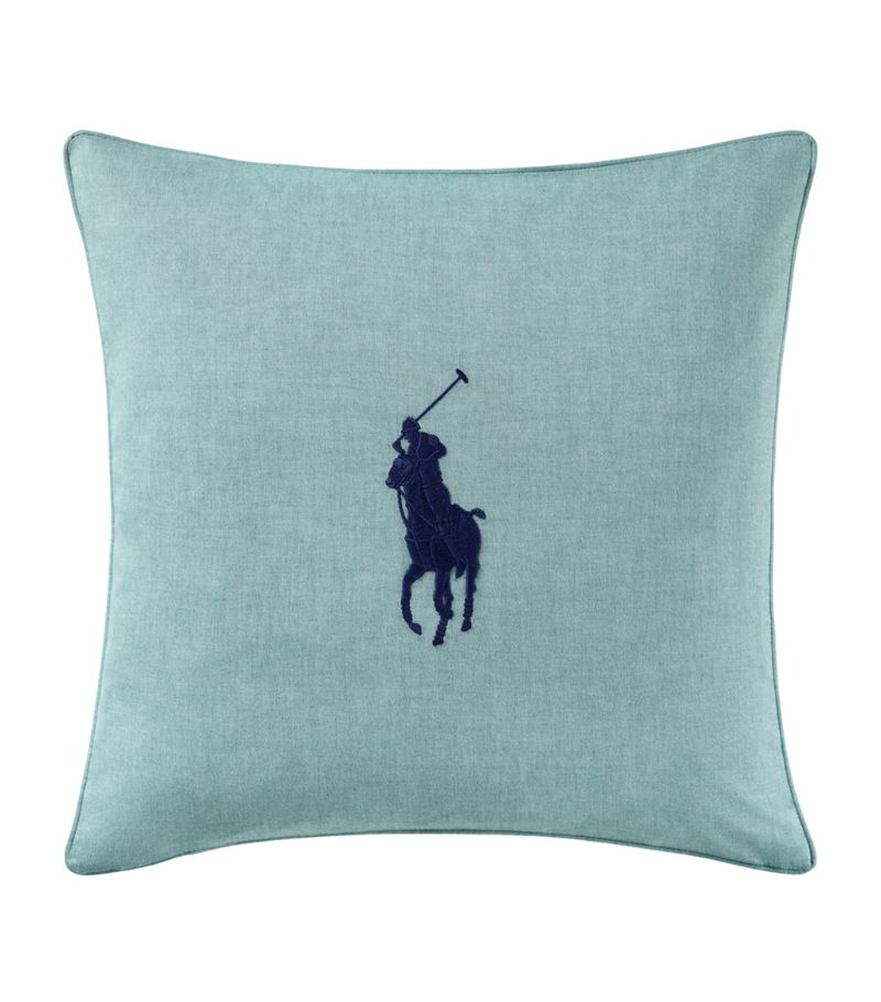 Ralph Lauren Home Ralph Lauren Home Oxford Polo Pony Cushion Cover (50Cm X 50Cm)