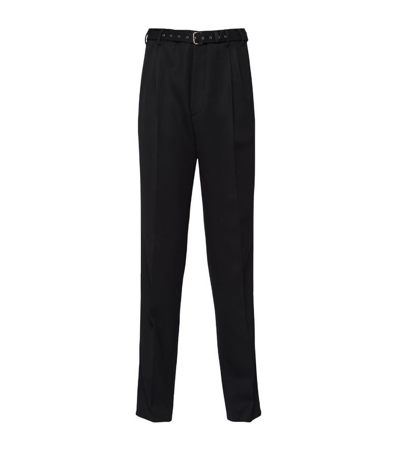 Prada Prada Belted Tailored Trousers