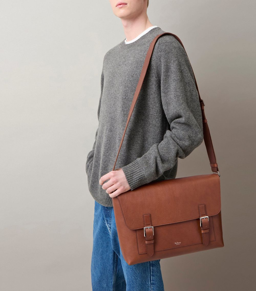 Mulberry Mulberry Large Leather Chiltern Messenger Bag