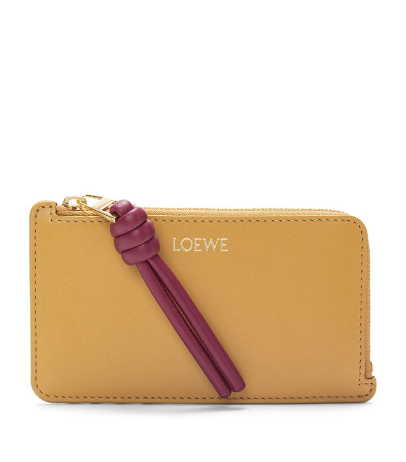 Loewe Loewe Leather Knot Coin And Card Holder