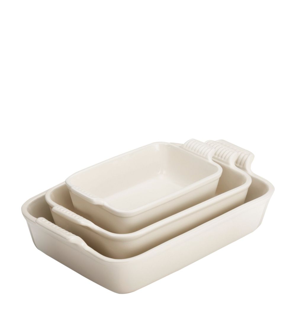 Le Creuset Le Creuset Large Stoneware Heritage Dish (32cm)