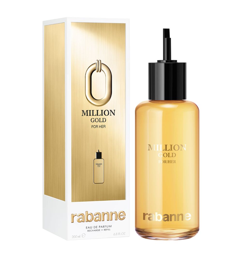 Rabanne Rabanne Million Gold For Her Eau De Parfum (200Ml) - Refill