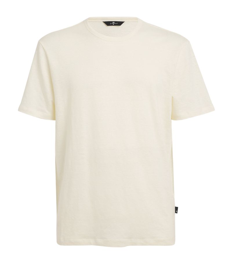 7 For All Mankind 7 For All Mankind Linen-Blend T-Shirt