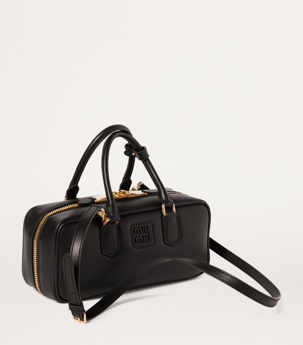 Miu Miu Miu Miu Leather Arcadie Top-Handle Bag