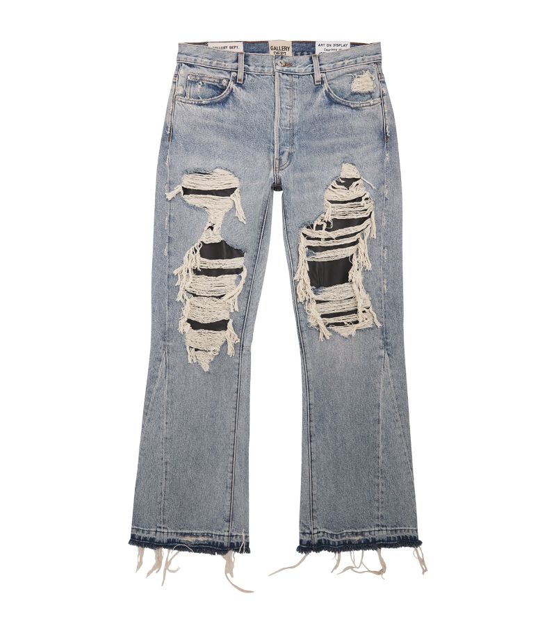 Gallery Dept. Gallery Dept. Distressed Cornell La Flare Jeans