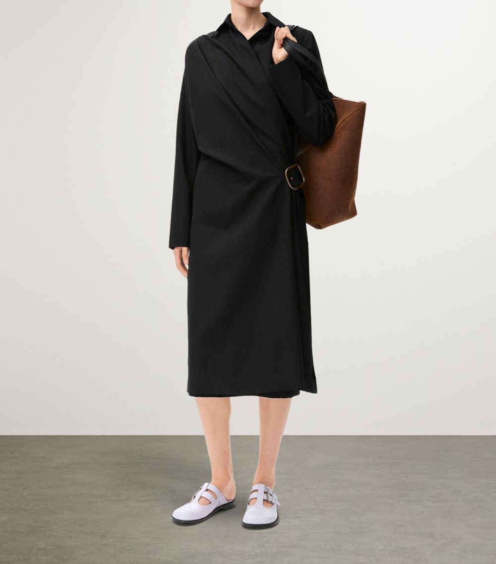 Loewe Loewe Belted Midi Dress