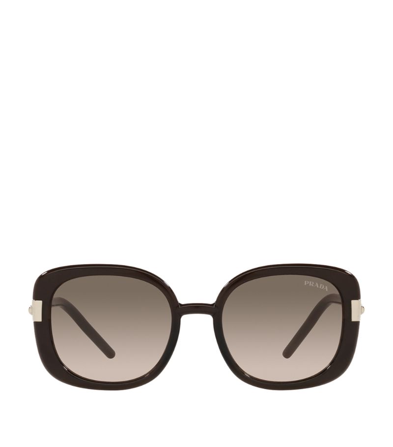 Prada Prada Oversized Round Sunglasses