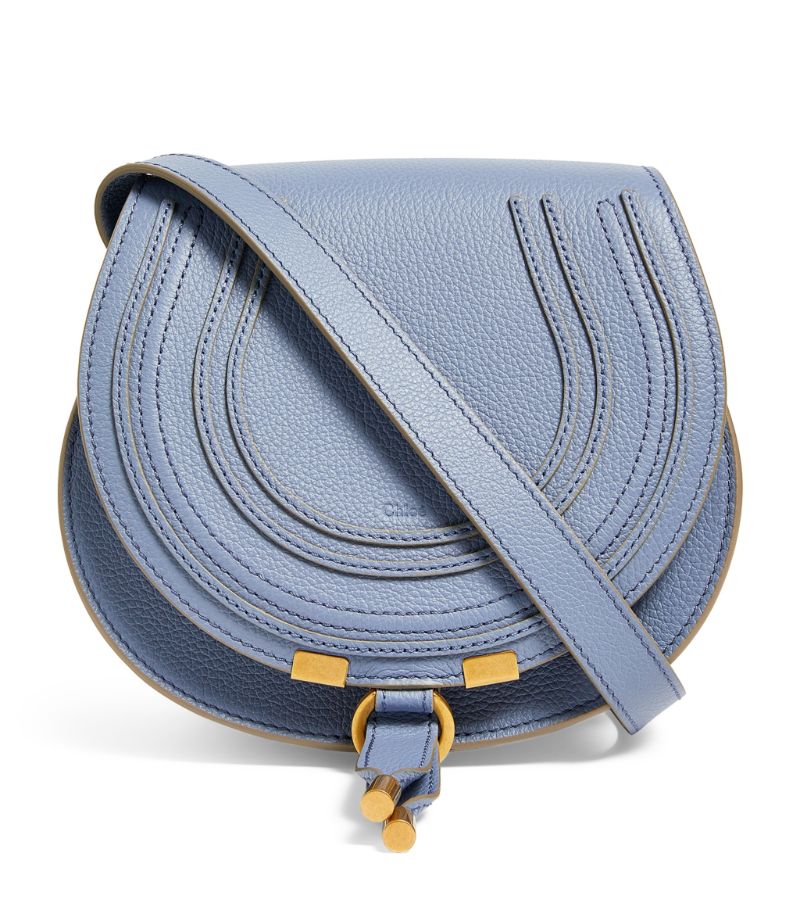 Chloé Chloé Small Leather Marcie Saddle Bag