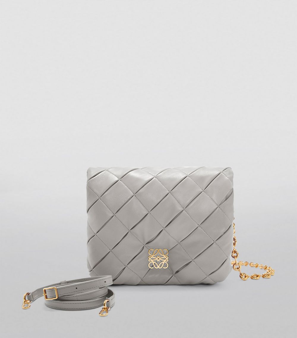 Loewe Loewe Goya Pleated Puffer Shoulder Bag