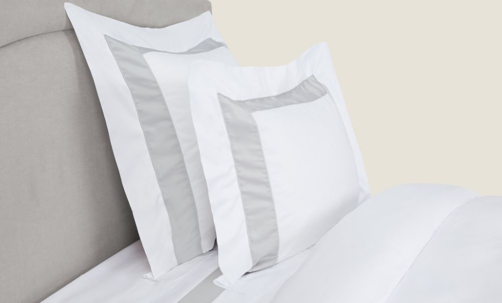 Frette Frette Bicolore Oxford Pillowcase (51Cm X 71Cm)