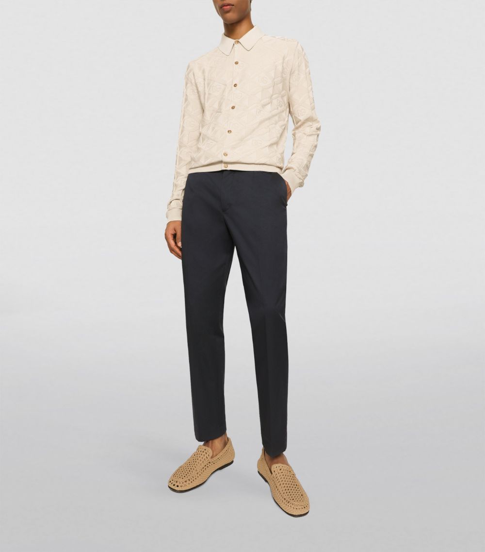 Dolce & Gabbana Dolce & Gabbana Stretch-Cotton Tapered Trousers