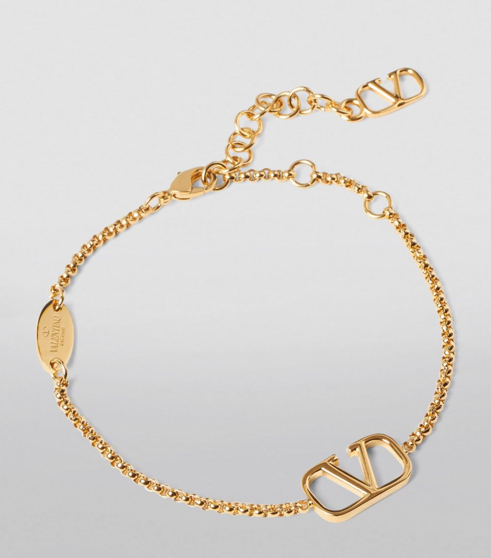 VALENTINO GARAVANI Valentino Garavani Vlogo Signature Chain Bracelet