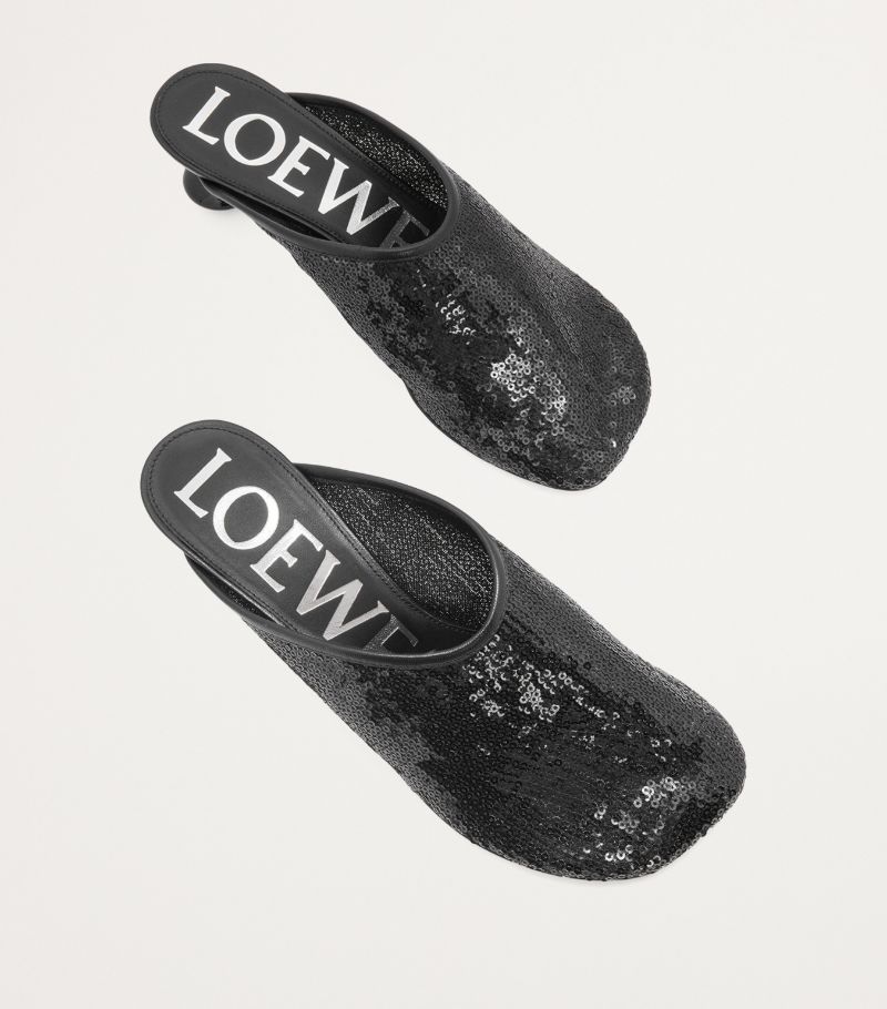 Loewe Loewe Sequinned Toy Mules 45