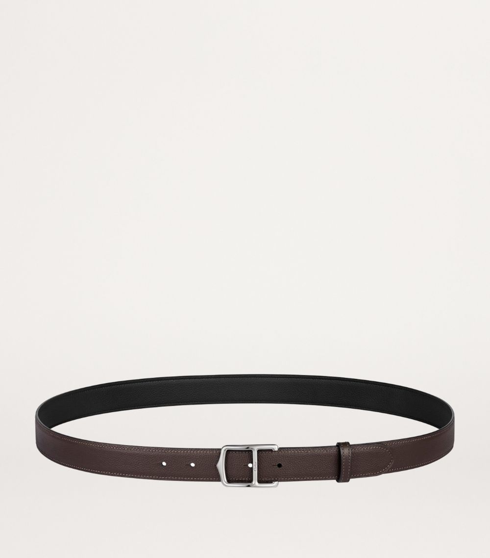 Cartier Cartier Calfskin Reversible Cartier C Belt