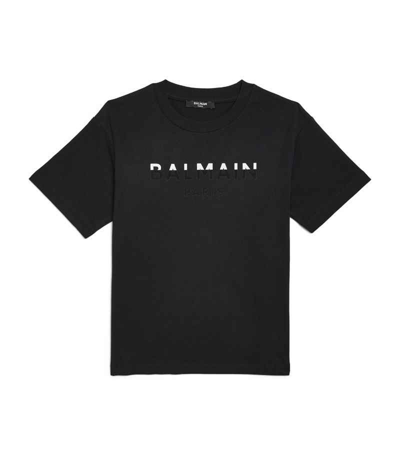 Balmain Balmain Kids Cotton Logo T-Shirt (4-14 Years)