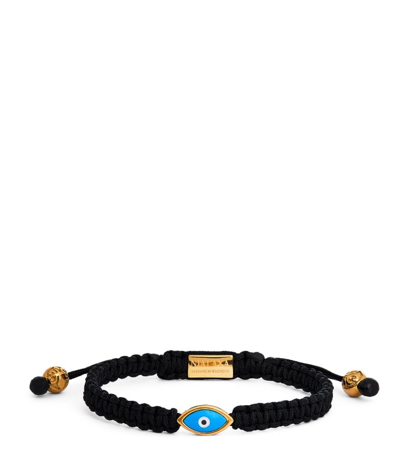 Nialaya Jewelry Nialaya Jewelry Braided Evil Eye Bracelet