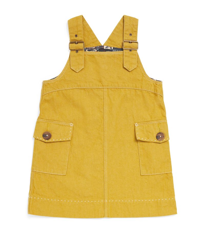  Misha & Puff Buckle Denim Dress (2-8 Years)