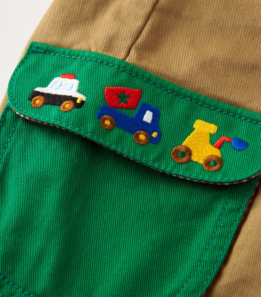 Miki House Miki House Embroidered Trousers (2-5 Years)