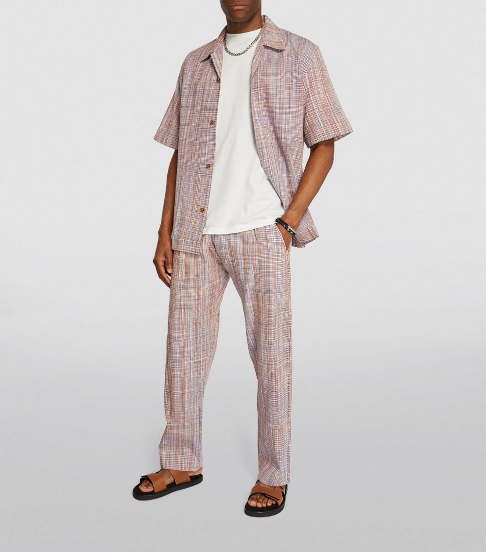 Smr Days SMR Days Cotton Check Print Trousers