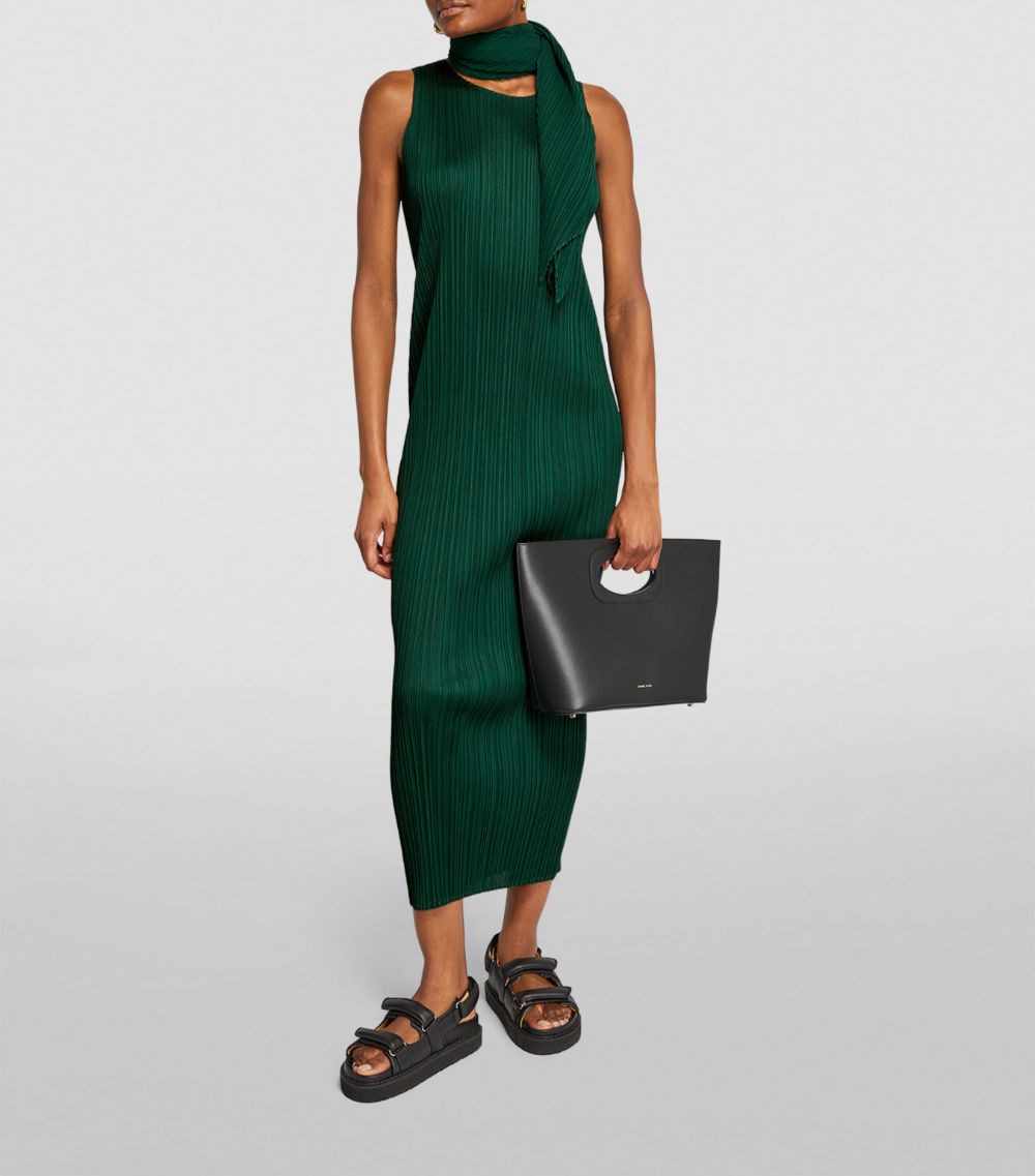 Pleats Please Issey Miyake Pleats Please Issey Miyake Sleeveless New Colorful Basics Maxi Dress