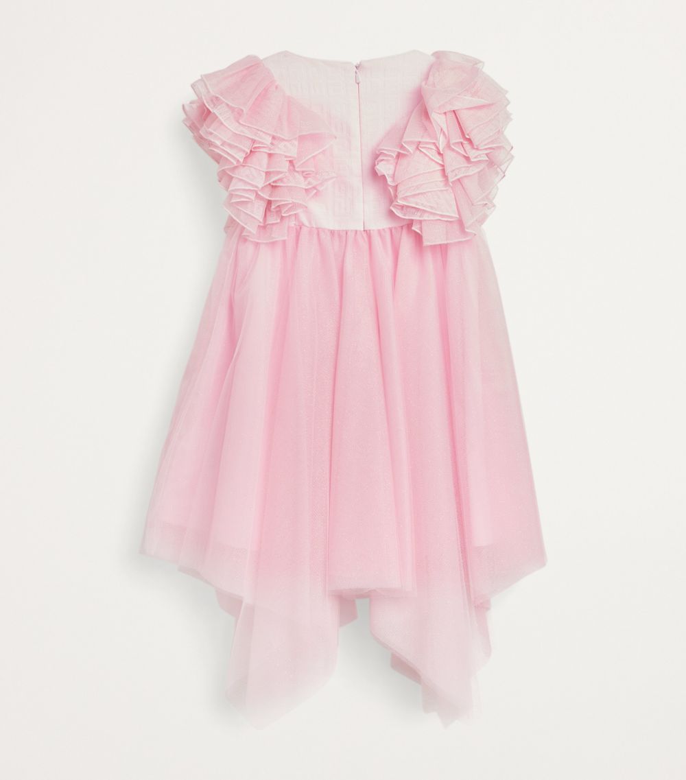 Givenchy Givenchy Kids Tulle Puff-Sleeve Dress (4-12 Years)