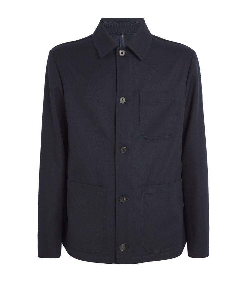 Slowear Slowear Virgin Wool Shirt Jacket