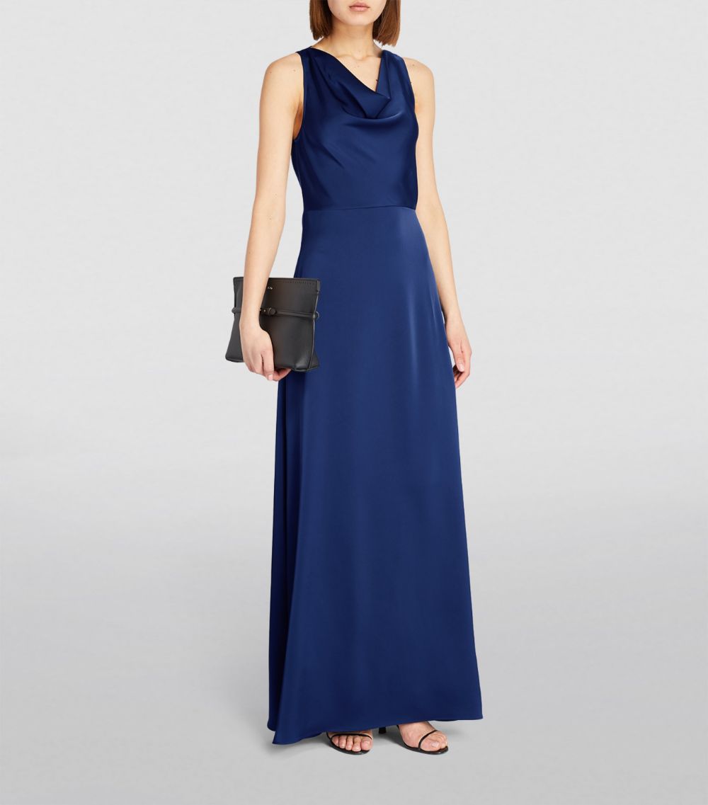 Max & Co. Max & Co. Satin Maxi Dress