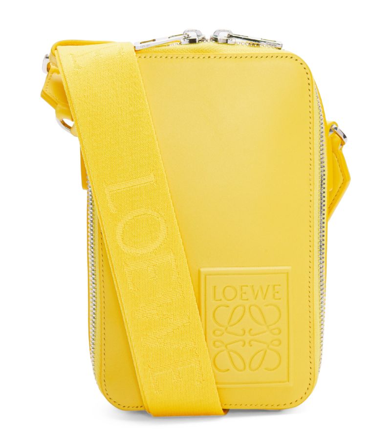 Loewe Loewe Leather Vertical Pocket Cross-Body Bag