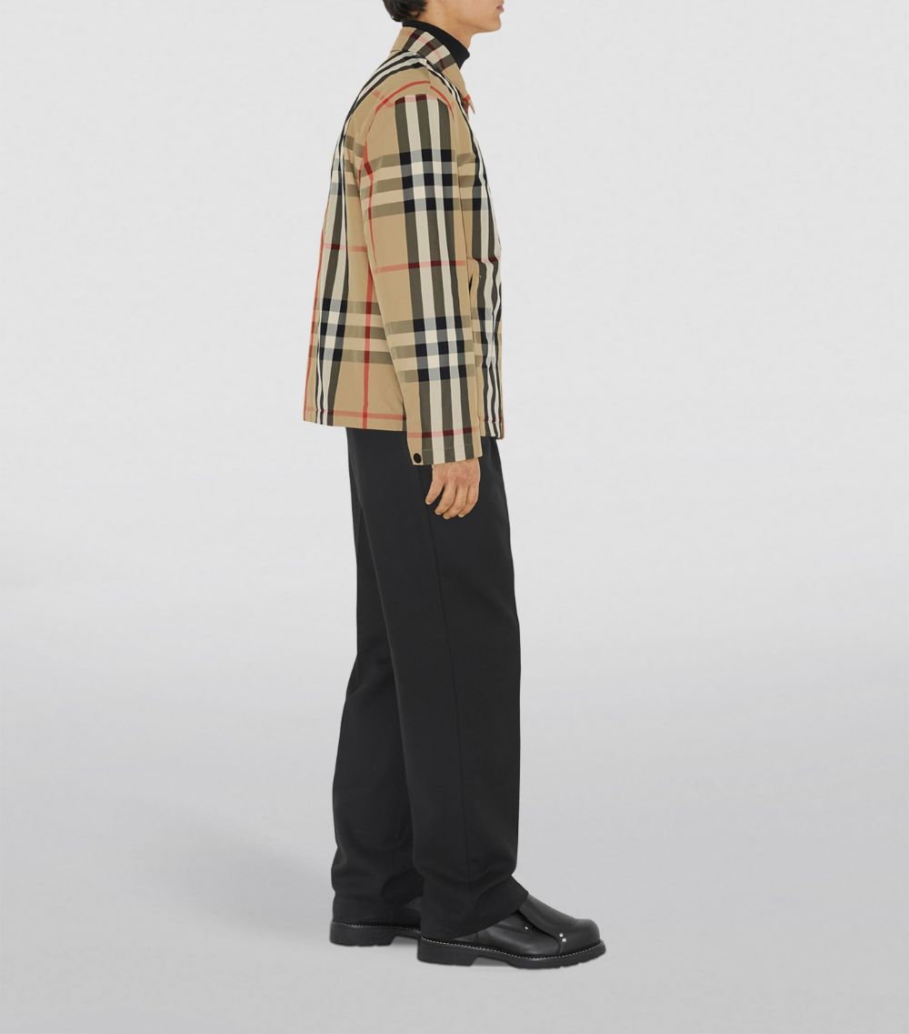 Burberry Burberry Nylon Check Print Jacket