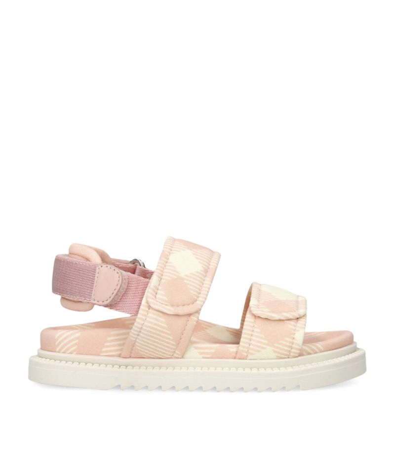 Burberry Burberry Kids Check Jamie Sandals